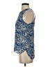 Saint Tropez West 100% Polyester Blue Sleeveless Blouse Size XS - photo 5