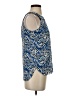 Saint Tropez West 100% Polyester Blue Sleeveless Blouse Size XS - photo 4