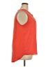 Papermoon 100% Polyester Orange Sleeveless Blouse Size 2X - photo 4