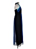 Bisou Bisou 100% Polyester Color Block Blue Cocktail Dress Size 10 - photo 4
