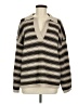 Promesa U.S.A. Stripes Gray Pullover Sweater Size M - photo 1
