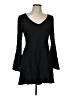 Express 100% Rayon Black Cocktail Dress Size L (estimated) - photo 1