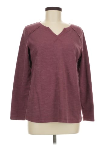 Christopher & Banks 3/4 Sleeve T-Shirt (view 1)