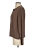 Eileen Fisher 100% Silk Brown Silk Blazer Size S - photo 5