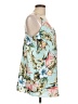 Hurley 100% Polyester Teal Sleeveless Blouse Size L - photo 4