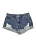 Forever 21 100% Cotton Blue Denim Shorts Size 30 waist - photo 1