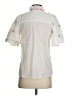 Banjanan White Short Sleeve Blouse Size XS - photo 2