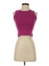 Happily Grey 100% Polyester Burgundy Sleeveless Top Size S - photo 1