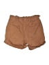 Old Navy 100% Cotton Solid Brown Khaki Shorts Size 10 - 12 - photo 2