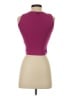 Happily Grey 100% Polyester Burgundy Sleeveless Top Size S - photo 2