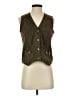 J. Peterman 100% Leather Brown Cardigan Size XS - photo 1