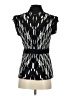 Calvin Klein 100% Polyester Black Short Sleeve Blouse Size XS - photo 2