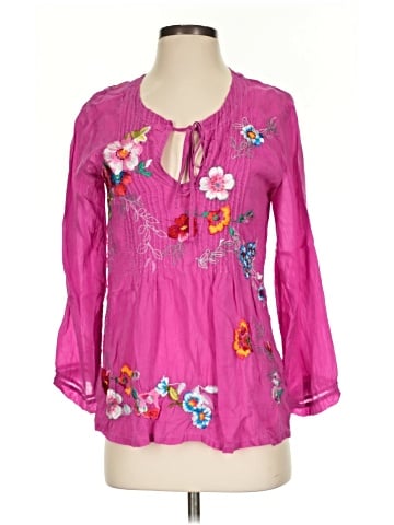 Johnny Was 3/4 Sleeve Blouse (view 1)