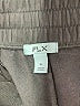 FLX Solid Gray Casual Pants Size XL - photo 4