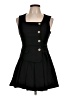 Assorted Brands Solid Black Cocktail Dress Size L - photo 1