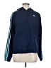 Adidas 100% Polyester Blue Track Jacket Size M - photo 1