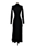 MNG Solid Black Casual Dress Size 4 - photo 1