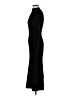 MNG Solid Black Casual Dress Size 4 - photo 5