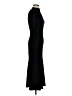 MNG Solid Black Casual Dress Size 4 - photo 4
