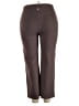G4 Free Solid Brown Active Pants Size 2XL - photo 2