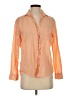Grayson 100% Cotton Orange Long Sleeve Blouse Size XS (1) - photo 1