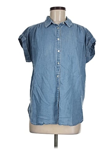 Ann Taylor LOFT Short Sleeve T-Shirt (view 1)
