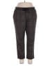 A New Day Plaid Gray Casual Pants Size XL - photo 1