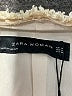 Zara 100% Polyester Ivory Jacket Size M - photo 6