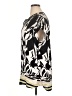 Privilege Print Ivory Short Sleeve Blouse Size XL - photo 5