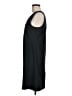 L.L.Bean Solid Black Casual Dress Size Med REG - photo 5