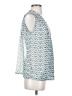 CAbi 100% Polyester Teal Sleeveless Blouse Size S - photo 4