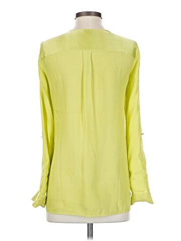 Etcetera Long Sleeve Silk Top (view 2)