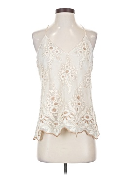 Lavender Brown Sleeveless Blouse