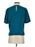 Assorted Brands 100% Polyester Teal Short Sleeve Top Size XS - photo 2