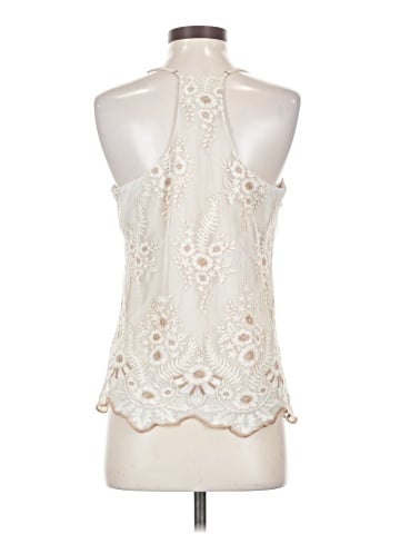 Lavender Brown Sleeveless Blouse (view 2)