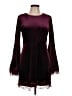 Aqua Burgundy Cocktail Dress Size L - photo 1