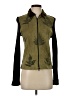 Robert Kitchen 100% Polyester Green Cardigan Size S - photo 1