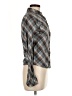 Arbor Plaid Brown Long Sleeve Blouse Size M - photo 4