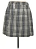 Nine West Plaid Gray Casual Skirt Size M - photo 2