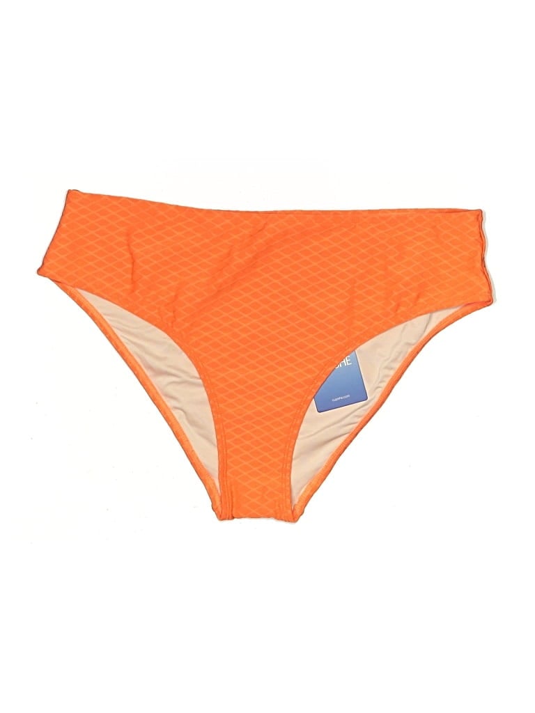 Pre-owned Cupshe Swimsuit Bottoms In Orange