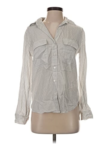 Babaton Long Sleeve Button-Down Shirt (view 1)