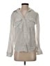 Babaton 100% Lyocell Ivory Long Sleeve Button-Down Shirt Size XXS - photo 1