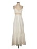 Aqua 100% Polyester Ivory Casual Dress Size XS - photo 1