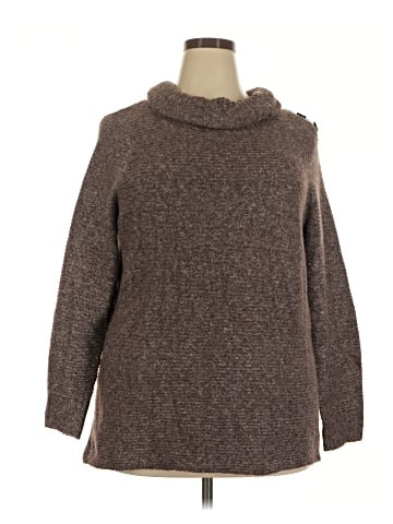 Pink Clover Turtleneck Sweater (view 1)