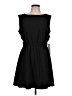 Calvin Klein Solid Black Casual Dress Size 12 - photo 1