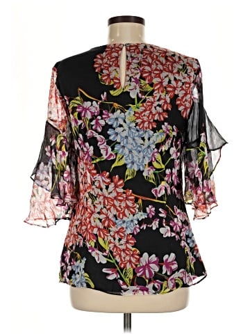 Josie Natori 3/4 Sleeve Blouse (view 2)