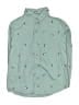 Tea 100% Cotton Stars Teal Long Sleeve Button-Down Shirt Size 6 - photo 1