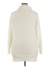 Unbranded 100% Acrylic Ivory Turtleneck Sweater Size 2X - photo 2