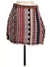 Shein 100% Polyester Graphic Red Casual Skirt Size 8 - 10 - photo 2