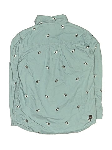 Tea Long Sleeve Button-Down Shirt (view 2)